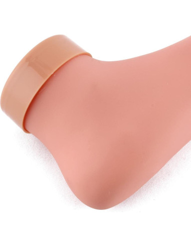 Modelo de Pie Falso de Silicona para Manicura 145g