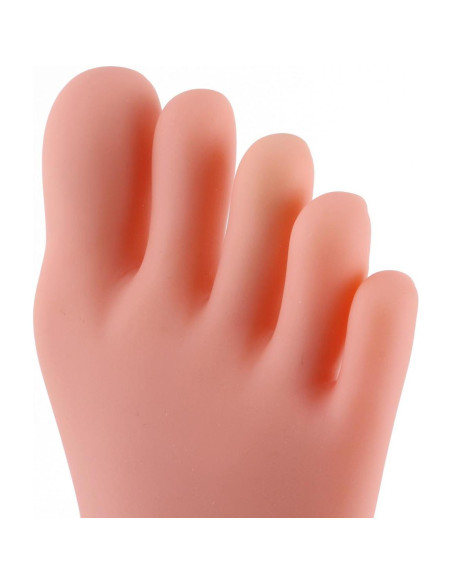 Modelo de Pie Falso de Silicona para Manicura 145g Modelo de Pie Falso de Silicona para Manicura 145g