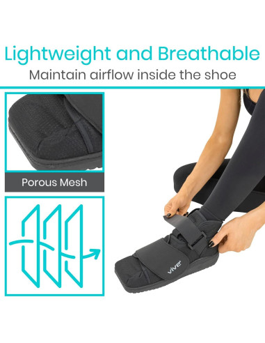 Zapato Postoperatorio Vive Unisex - Bota Ortopédica Ajustable