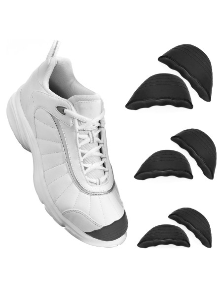 Rellenos para Zapatos UamGlsob 3 Pares Ajustables Negros Rellenos para Zapatos UamGlsob 3 Pares Ajustables Negros