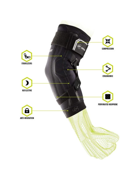 Soporte de Codo DonJoy Bionic II Grande para Hiperextensión Soporte de Codo DonJoy Bionic II Grande para Hiperextensión