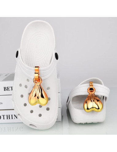 AUAUY Accesorios para Zapatos Crocs Bolas Decorativas 2 Pzas