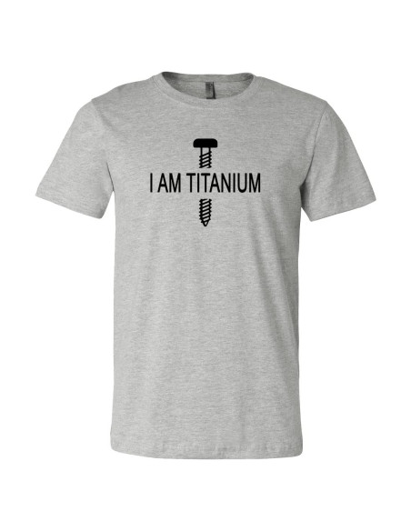 Camiseta Prostética de Titanio Unisex para Cirugía Camiseta Prostética de Titanio Unisex para Cirugía