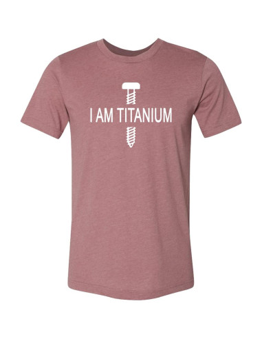 Camiseta Prostética de Titanio Unisex para Cirugía