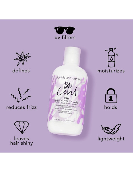 Crema Definidora Ligera para Rizos Bumble and bumble 240g Crema Definidora Ligera para Rizos Bumble and bumble 240g