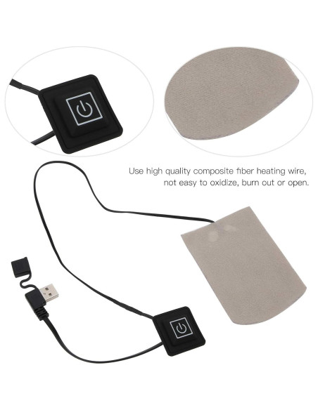 Plantillas Calentadas Pilipane USB Reutilizables 25-50C 2 Pcs Plantillas Calentadas Pilipane USB Reutilizables 25-50C 2 Pcs