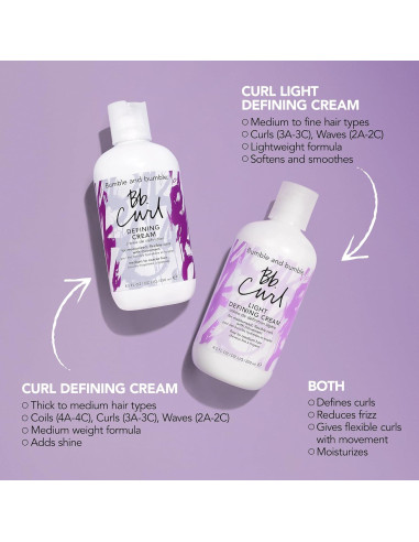 Crema Definidora Ligera para Rizos Bumble and bumble 240g
