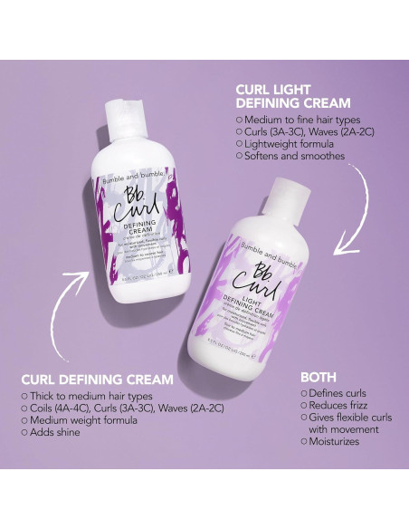Crema Definidora Ligera para Rizos Bumble and bumble 240g Crema Definidora Ligera para Rizos Bumble and bumble 240g