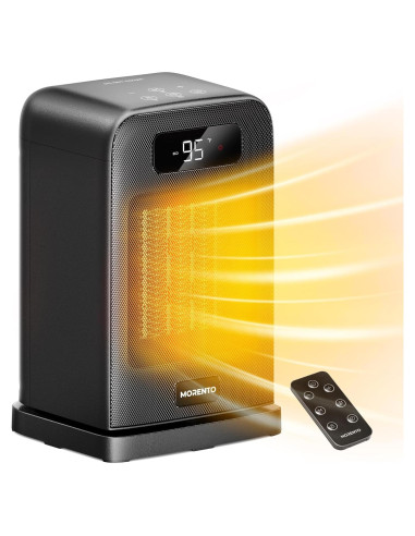 Calefactor Eléctrico MORENTO 1500W con Ventilador y Termostato