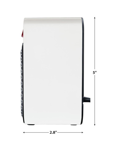 Calentador Personal Eléctrico Performance Tool W5011 250W Blanco