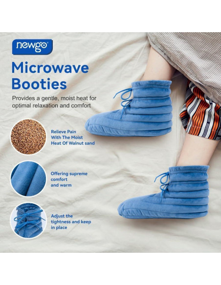 Botas Calentables NEWGO para Pies Fríos - Terapia Calor Húmedo Botas Calentables NEWGO para Pies Fríos - Terapia Calor Húmedo