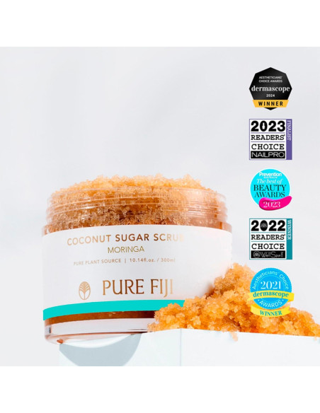 Exfoliante Corporal Pure Fiji Moringa 300ml Azúcar de Coco Exfoliante Corporal Pure Fiji Moringa 300ml Azúcar de Coco