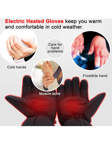 Guantes Térmicos Eléctricos SPRING Impermeables 4.5V