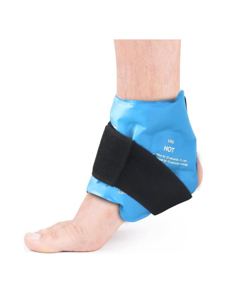 Funda de Hielo para Tobillo NEWGO Gel Frío Caliente 44 cm Funda de Hielo para Tobillo NEWGO Gel Frío Caliente 44 cm