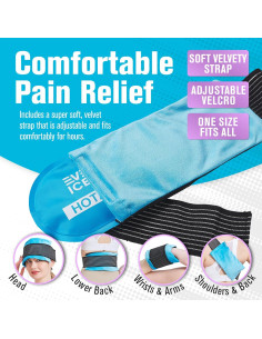 Compresas de Gel Reutilizables Everlasting Ice Rx - 4 Pzas 2