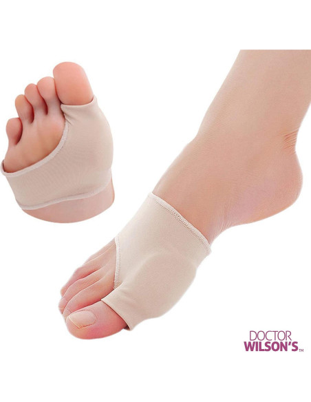 2 Fundas Correctoras de Juanetes Dr. Wilson - Gel Elástico 2 Fundas Correctoras de Juanetes Dr. Wilson - Gel Elástico