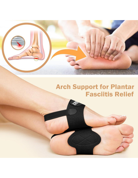 Correa Soporte Arqueado ZAIWOO para Fascitis Plantar Correa Soporte Arqueado ZAIWOO para Fascitis Plantar