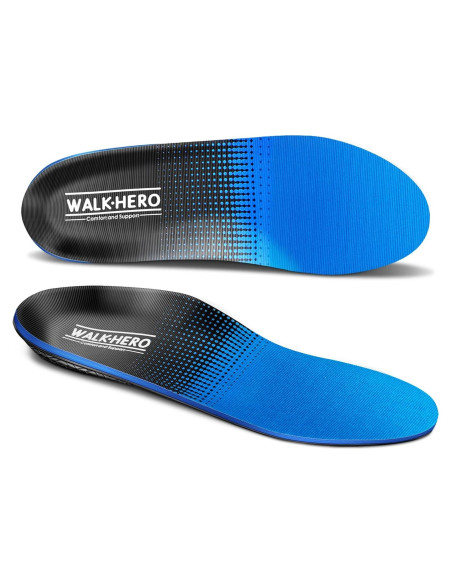 Plantillas ortopédicas Walkhero para fascitis plantar - Azul Plantillas ortopédicas Walkhero para fascitis plantar - Azul