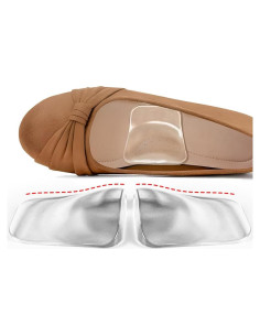 Plantillas de Soporte Arqueado Beautulip Gel Alto Transparente