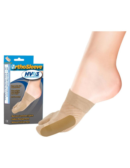 Férula para Juanetes OrthoSleeve HV3 Unisex S/M Alivio Dolor Férula para Juanetes OrthoSleeve HV3 Unisex S/M Alivio Dolor