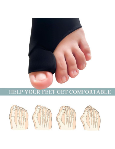 Corrector de Juanetes KSNLM - Almohadillas de Gel - 2 Pares