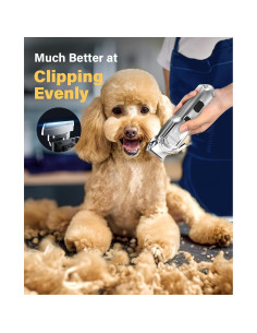 Cortapelos Inalámbrico Oneisall para Perros Gruesos 2000mAh 2