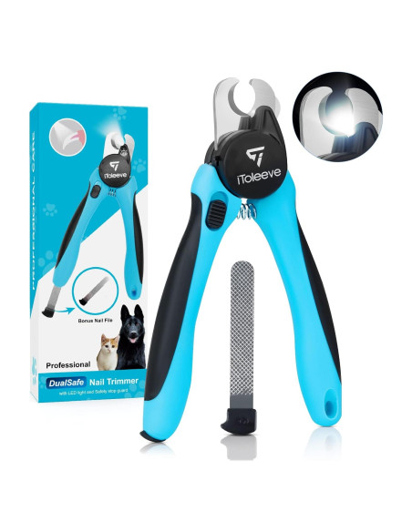 Cortador de Uñas LED iToleeve para Perros y Gatos - Extra Afilado Cortador de Uñas LED iToleeve para Perros y Gatos - Extra Afilado