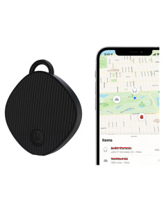 Rastreador GPS Chiheng para Apple Findmy - Negro