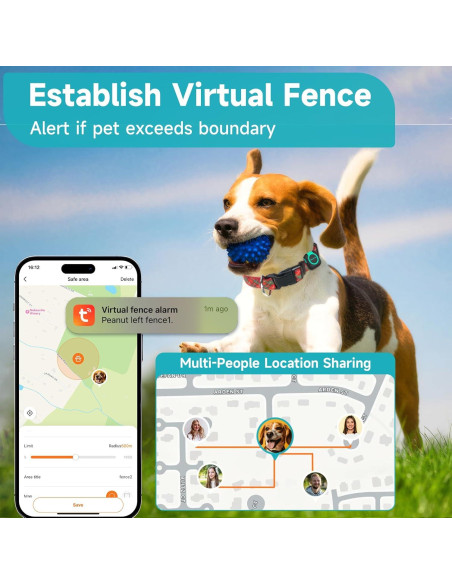 Rastreador GPS Woyamay para Perros y Gatos a Prueba de Agua Rastreador GPS Woyamay para Perros y Gatos a Prueba de Agua