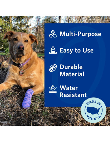 Venda Autoadhesiva para Mascotas PetFlex 2" - 2 Rollos
