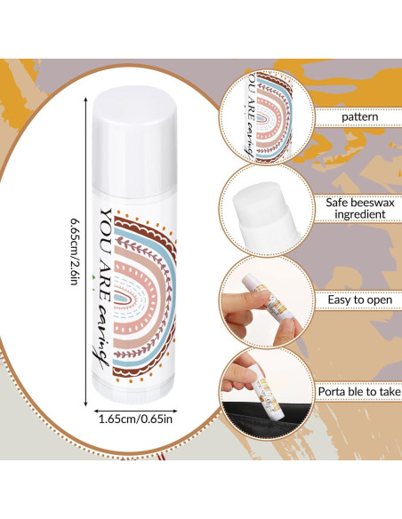 50 Piezas Balsamo Labial Hidratante Siifert 5 Sabores Boho 50 Piezas Balsamo Labial Hidratante Siifert 5 Sabores Boho