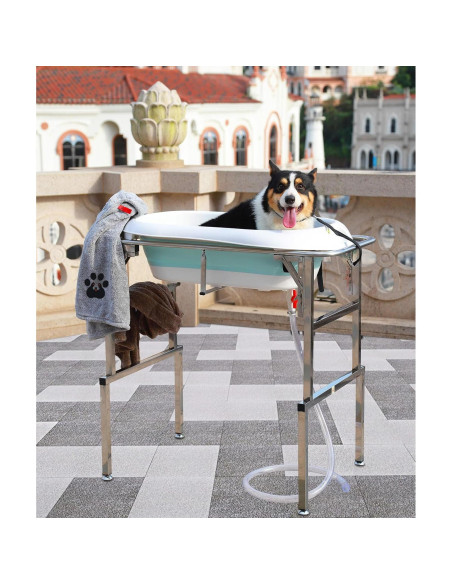 Estación de Lavado Plegable Dogvingpk para Perros y Gatos Estación de Lavado Plegable Dogvingpk para Perros y Gatos