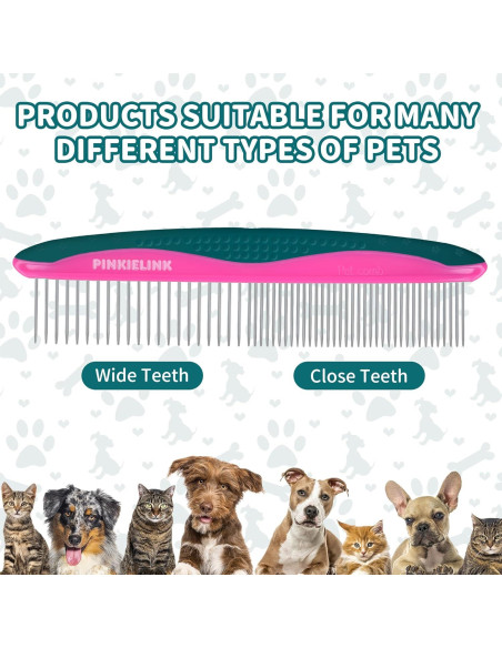 Kit de Tijeras Acicalamiento Mascotas PINKIELINK 3 Piezas Kit de Tijeras Acicalamiento Mascotas PINKIELINK 3 Piezas