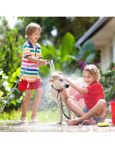Ducha para Perros V-Frankness 3 Modos con Manguera 254 cm