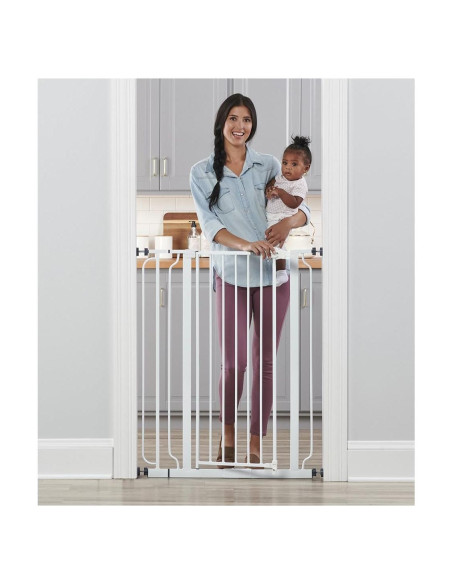 Puerta Extra Alta Regalo Baby 92.7 cm Ajustable Blanco Puerta Extra Alta Regalo Baby 92.7 cm Ajustable Blanco