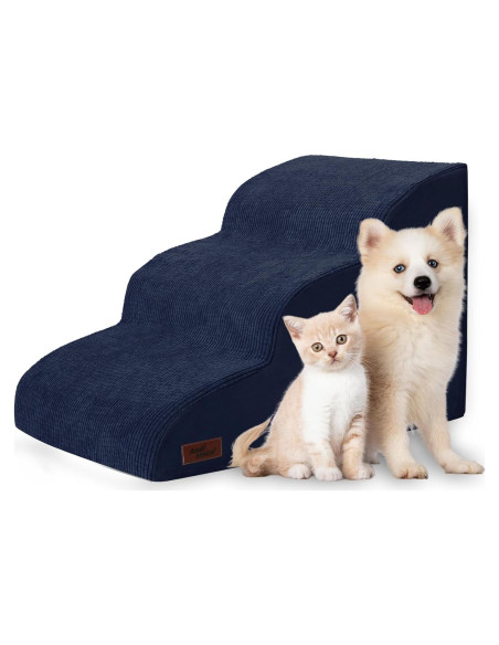 Escalera para Perros Aodisman 3 Pasos 40,64 cm Azul Escalera para Perros Aodisman 3 Pasos 40,64 cm Azul