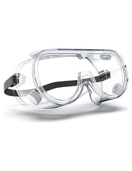 Gafas de Seguridad de Laboratorio PVC Anti-empañante Ajustables Gafas de Seguridad de Laboratorio PVC Anti-empañante Ajustables