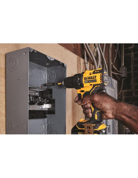 Taladro Atornillador Inalámbrico DEWALT 20V Compacto DCD708C2 Taladro Atornillador Inalámbrico DEWALT 20V Compacto DCD708C2
