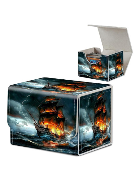 Caja de Barajas BVCLKJPOI para MTG - Almacenamiento 200 Cartas Caja de Barajas BVCLKJPOI para MTG - Almacenamiento 200 Cartas