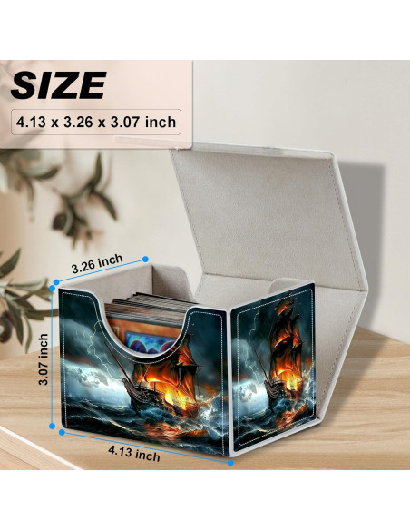 Caja de Barajas BVCLKJPOI para MTG - Almacenamiento 200 Cartas Caja de Barajas BVCLKJPOI para MTG - Almacenamiento 200 Cartas