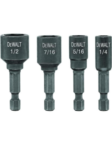 Juego de Destornilladores de Tuerca DEWALT 5 Piezas Magnético