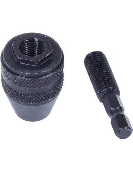 Adaptador Mandril Sin Llave 1/4" AUTOTOOLHOME para Destornillador Adaptador Mandril Sin Llave 1/4" AUTOTOOLHOME para Destornillador