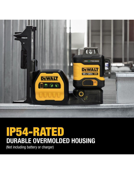 Láser de Línea DEWALT 12V/20V MAX XR 3X 360 Verde Preciso Láser de Línea DEWALT 12V/20V MAX XR 3X 360 Verde Preciso