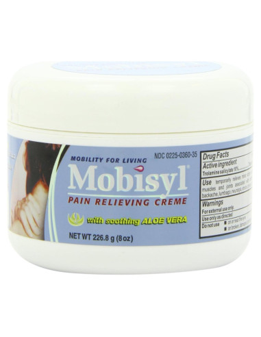 Crema Analgésica Mobisyl con Aloe Vera 227g - Alivio Rápido