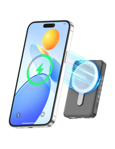 Banco de Poder Inalámbrico Acenew 10000mAh Carga Rápida PD 20W
