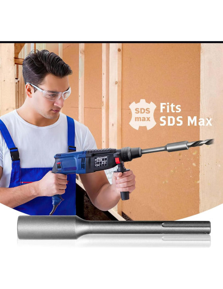 Conductor de Varilla de Tierra SDS Plus Pisman 172 mm Acero