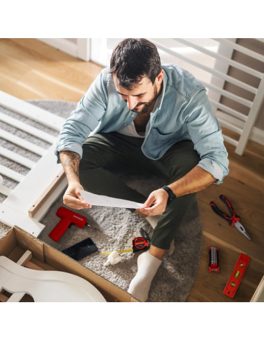 Juego de destornilladores eléctricos MANUFORE 55 piezas 3.7V