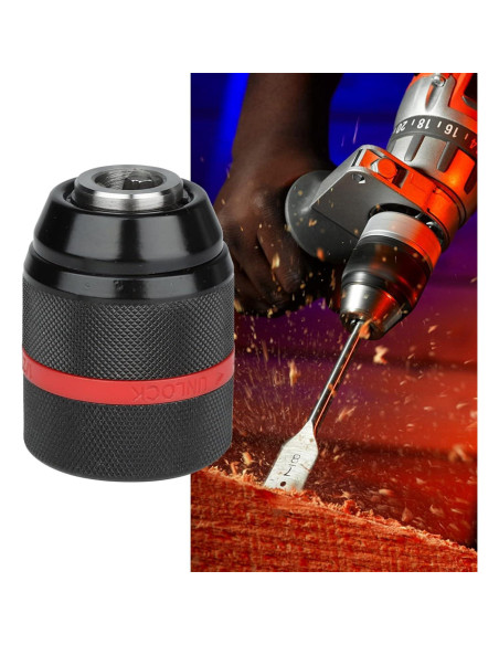 Mandril sin llave AOMUCH 1/2" 1.5-13 mm para taladro Mandril sin llave AOMUCH 1/2" 1.5-13 mm para taladro