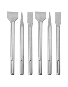 Juego de Brocas y Cinceles SDS Max CertBuy 6 Piezas 280mm