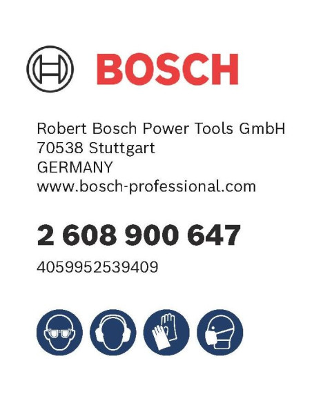 Juego de Brocas MultiConstrucción Bosch 7 Piezas  4-12 mm Juego de Brocas MultiConstrucción Bosch 7 Piezas  4-12 mm